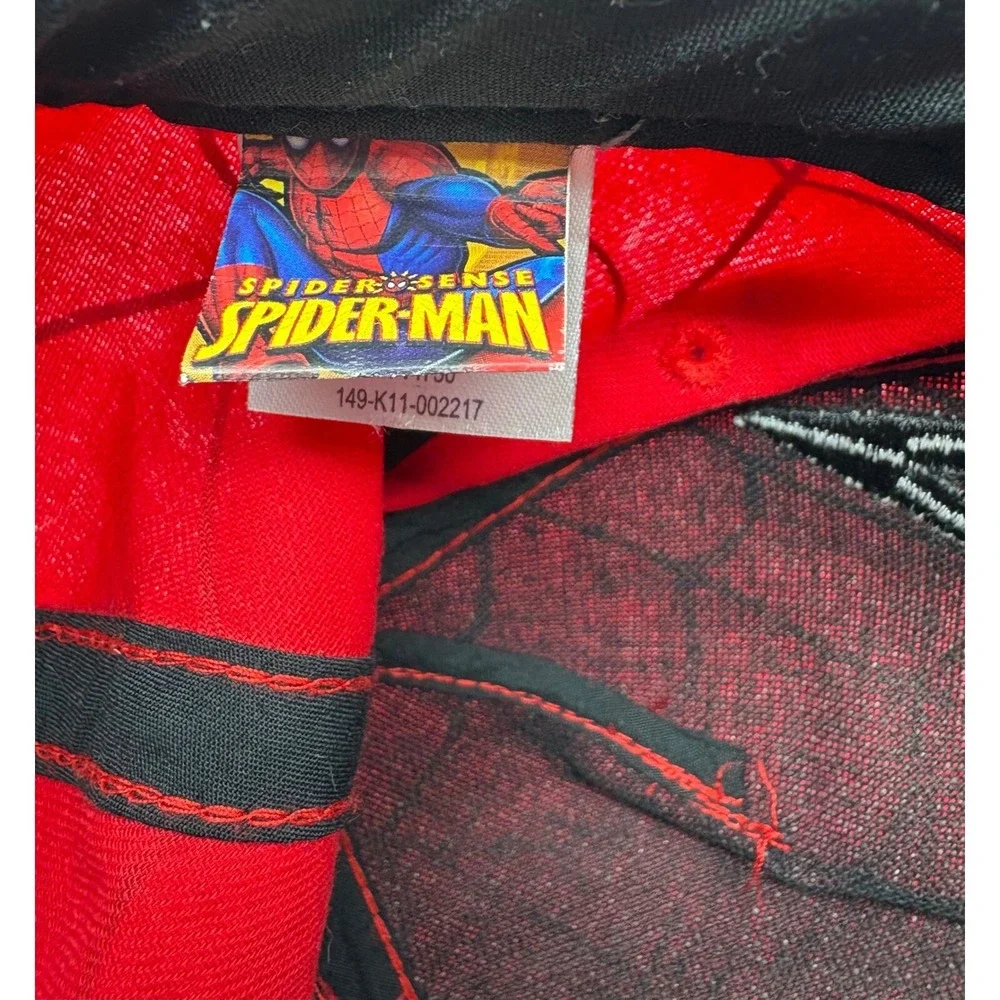 Marvel Spider-Man Hat Baseball Cap Spider Sense OSFM One Size Snapback‎ Costume